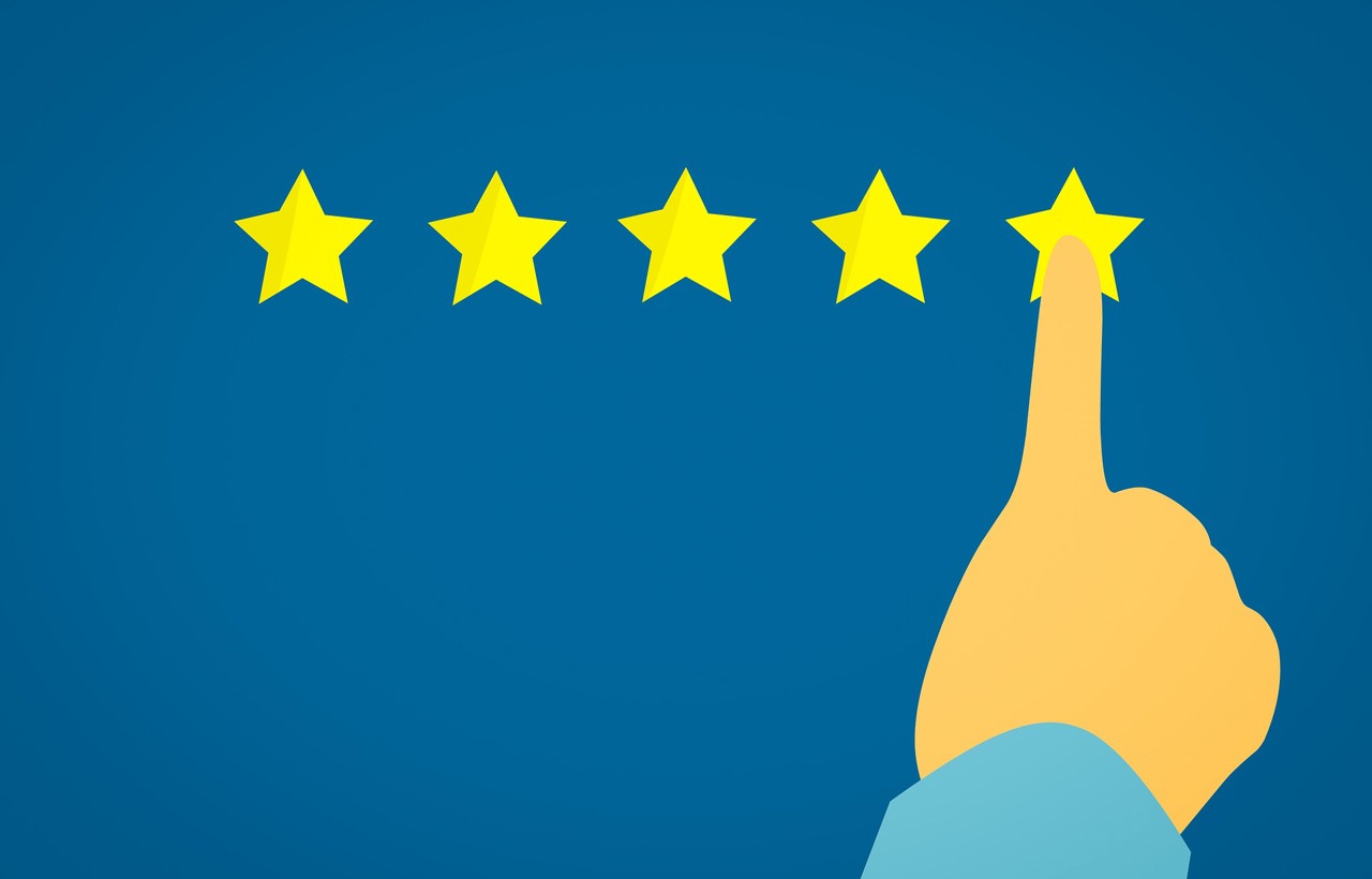 5 stars rating image