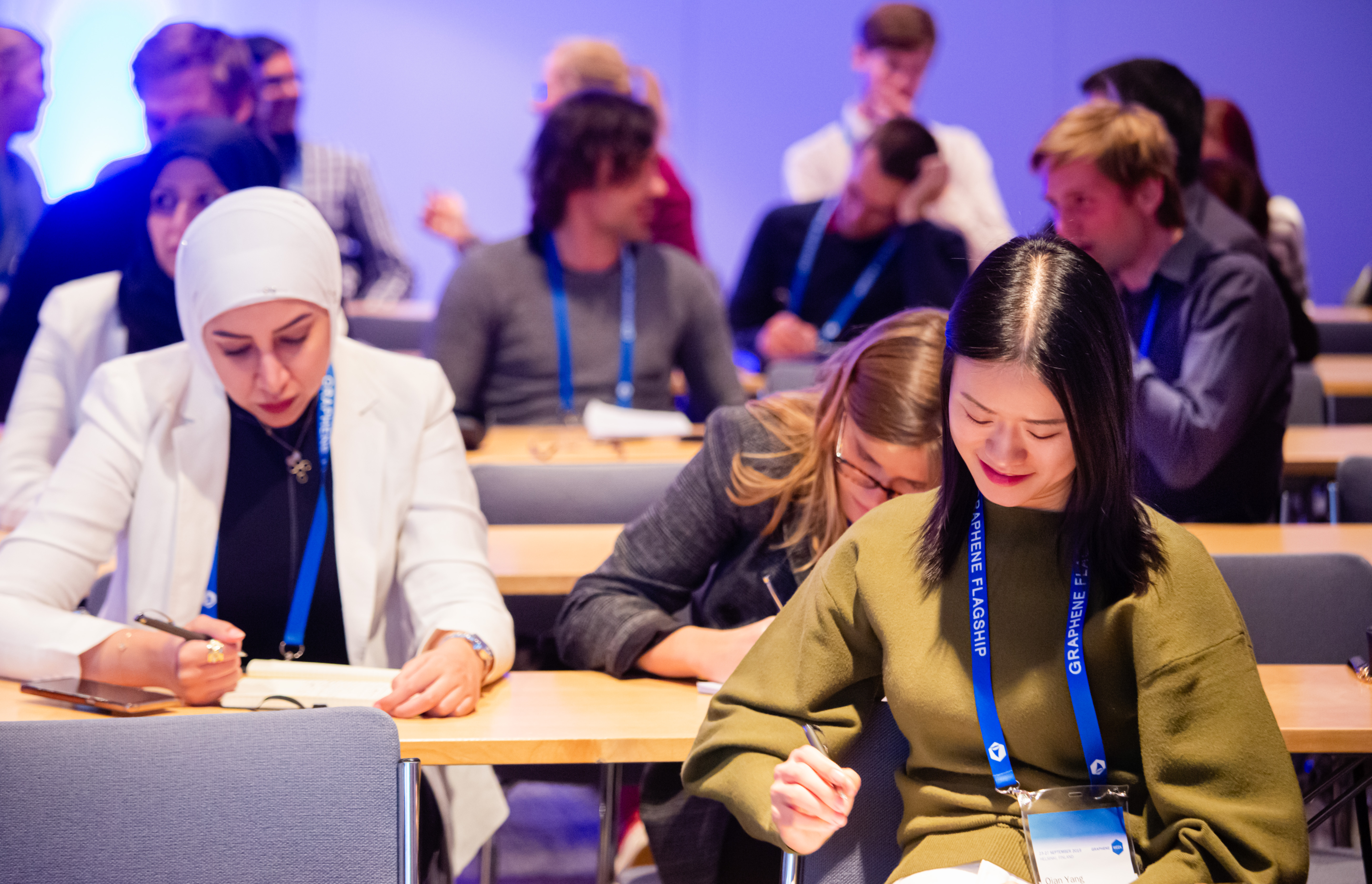 Women in Graphene participants.