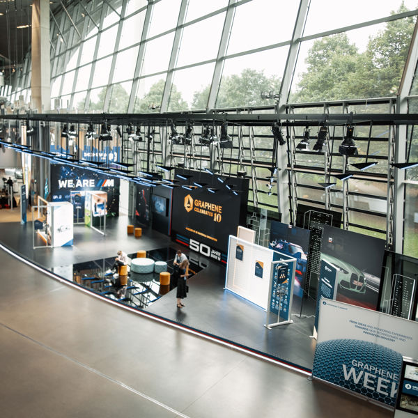 Graphene pavilion at Graphene Week 2022