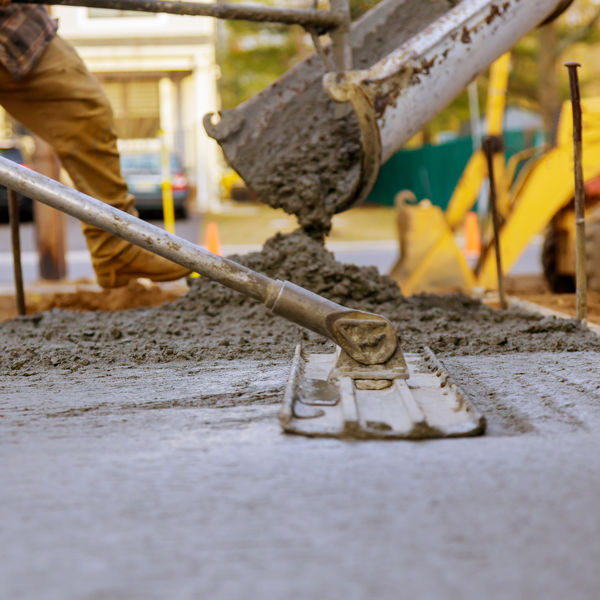 concrete flakes